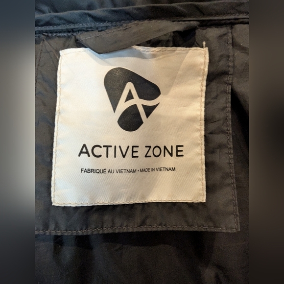 Active Zone Lightweight Packable Women's Black Puffer Jacket 3 season Sz 2x - Picture 12 of 16